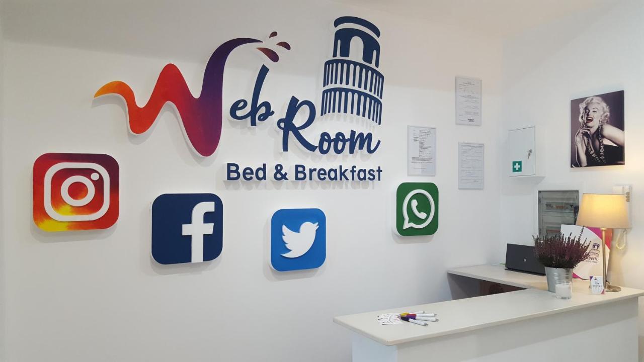 Guest House Web Room Pisa Bagian luar foto